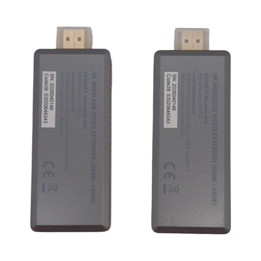 DIGITUS Wireless HDMI Extender UHD 4K 30Hz 30m Reichweite