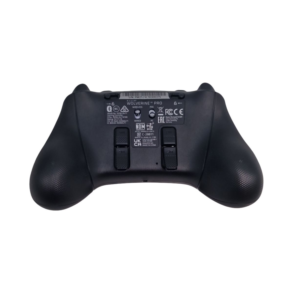 Razer Wolverine V2 Pro Gaming-Controller kabellos für PS5 und PC HyperSpeed Wireless Mecha-Tactile-Tasten 8-Wege-Microswitch