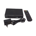 METRONIC 441680 Fransat 4K UHD HDR10 Satellit Decoder mit Dolby Atmos kostenloser TNT-Empfang Dual-Power-USB-Anschluss Fransat-Karte