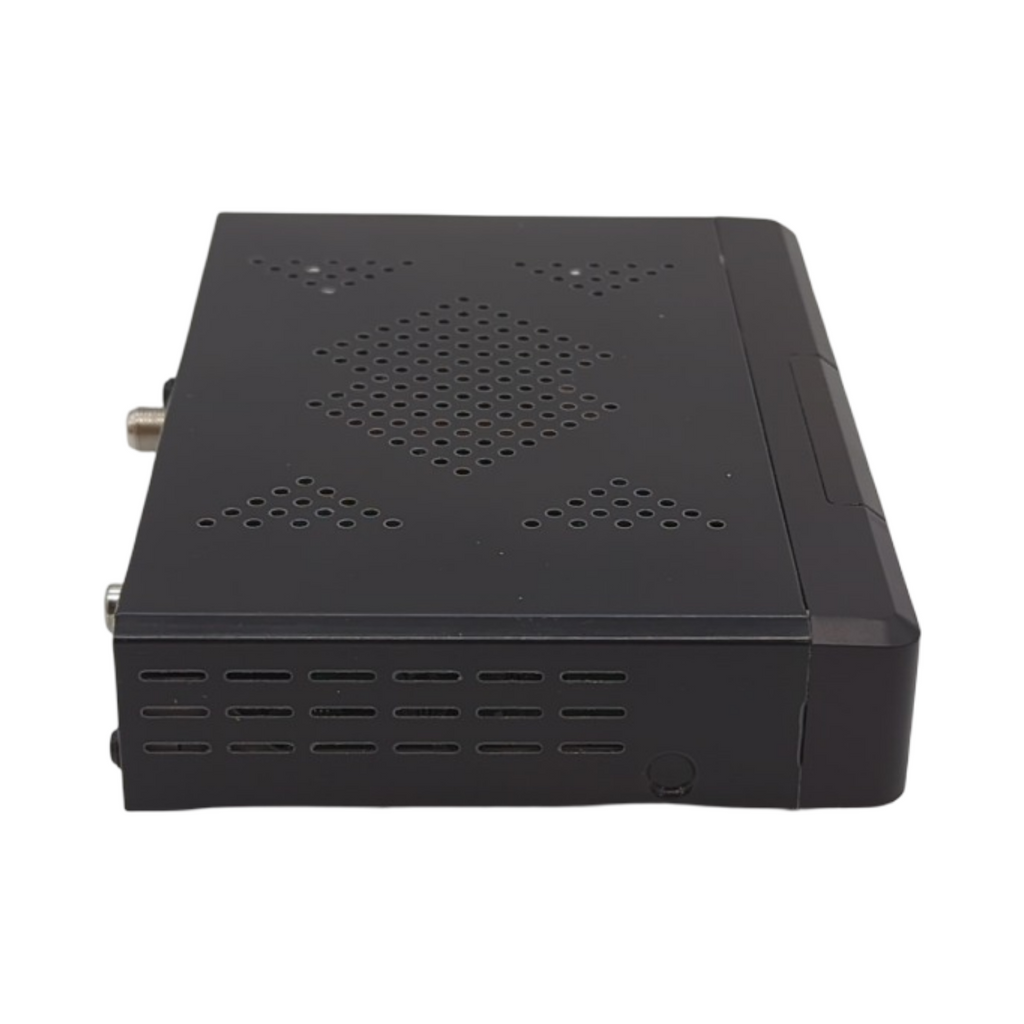METRONIC 441680 Fransat 4K UHD HDR10 Satellit Decoder mit Dolby Atmos kostenloser TNT-Empfang Dual-Power-USB-Anschluss Fransat-Karte