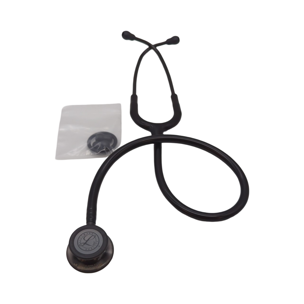Littmann Classic III Stethoskop Smoke-Finish Bruststück schwarzer Schlauch 69 cm