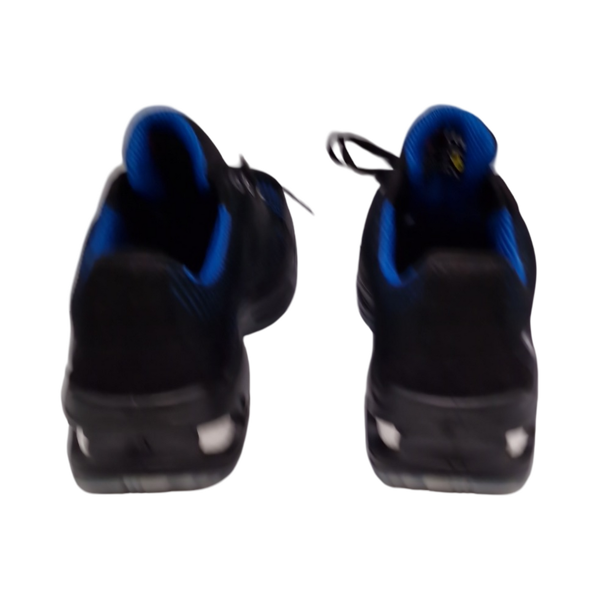 ELTEN LOGAN blue Low Sicherheitsschuhe S1 ESD Herren Textil Kunststoffkappe leicht sportlich Schwarz Blau Größe 45