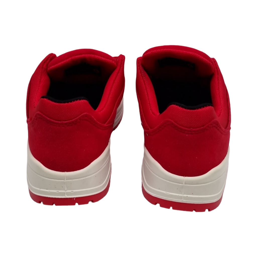 ELTEN MAVERICK red Low Sicherheitsschuhe S3 ESD Damen Herren Textil Stahlkappe leicht sportlich Rot Größe 39