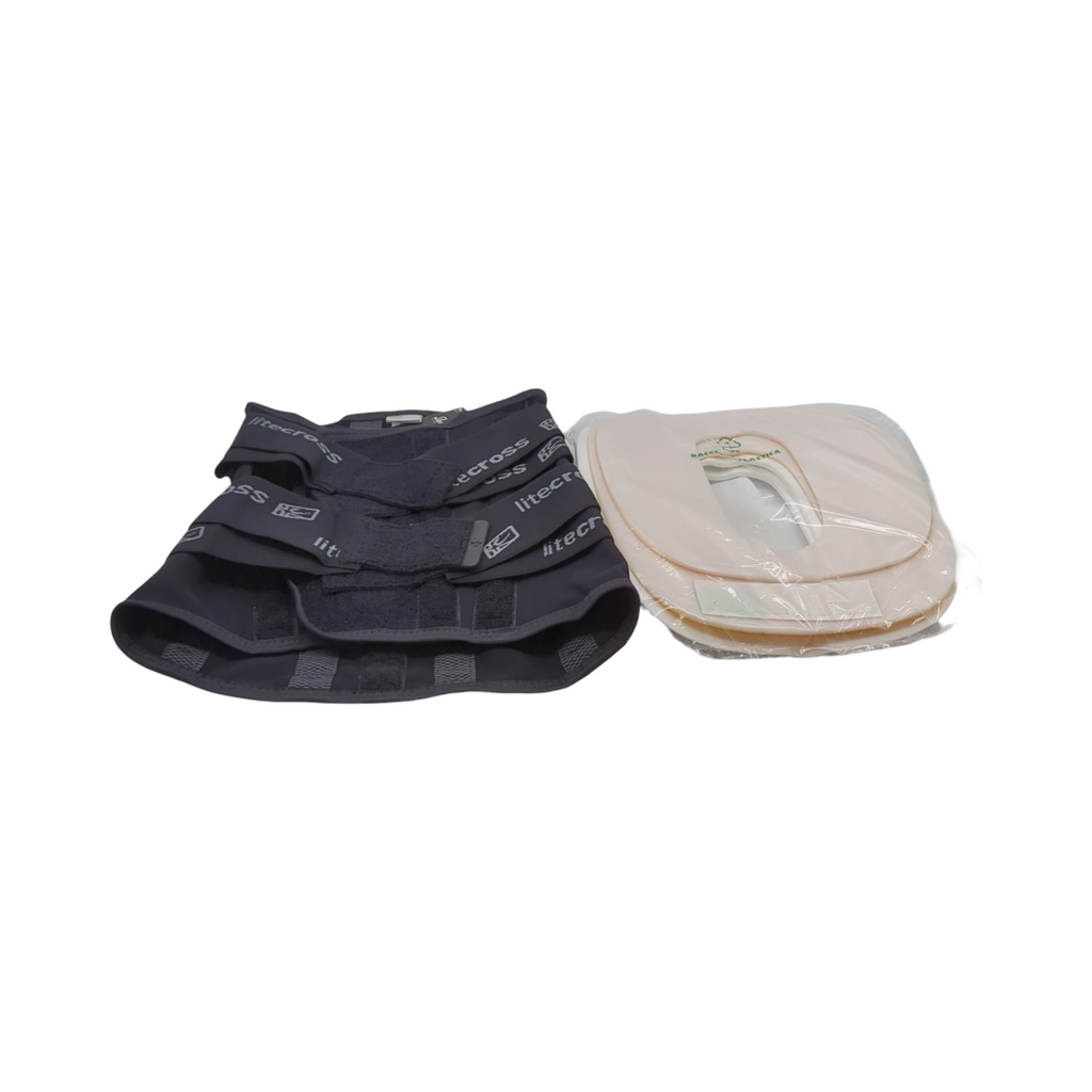 Lite-cross Corsetto hoch Sensitive Stoff Schwarz XS