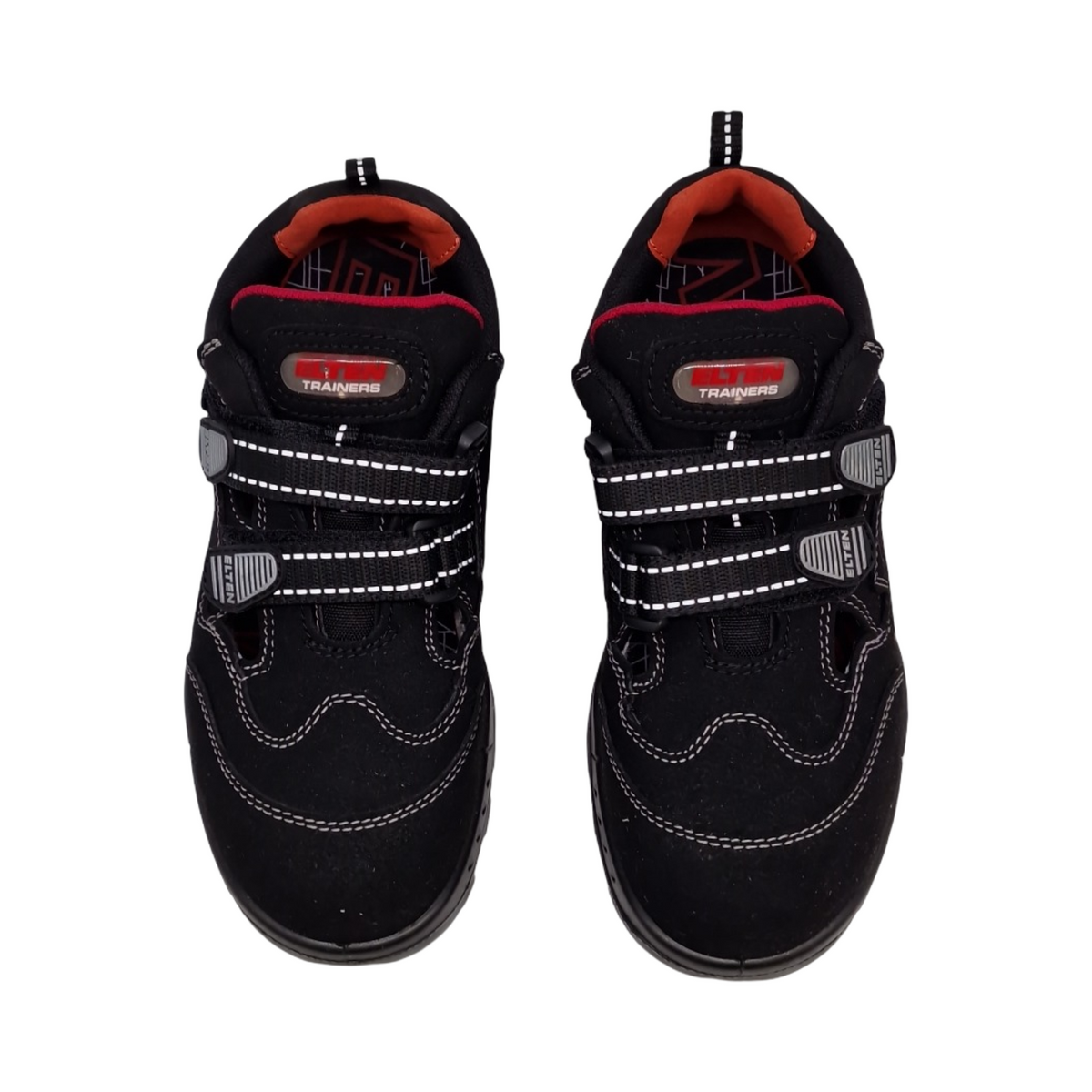 ELTEN SCOTT Sicherheitsschuhe S1 ESD Textil Kunststoffkappe leicht sportlich Schwarz Größe 39
