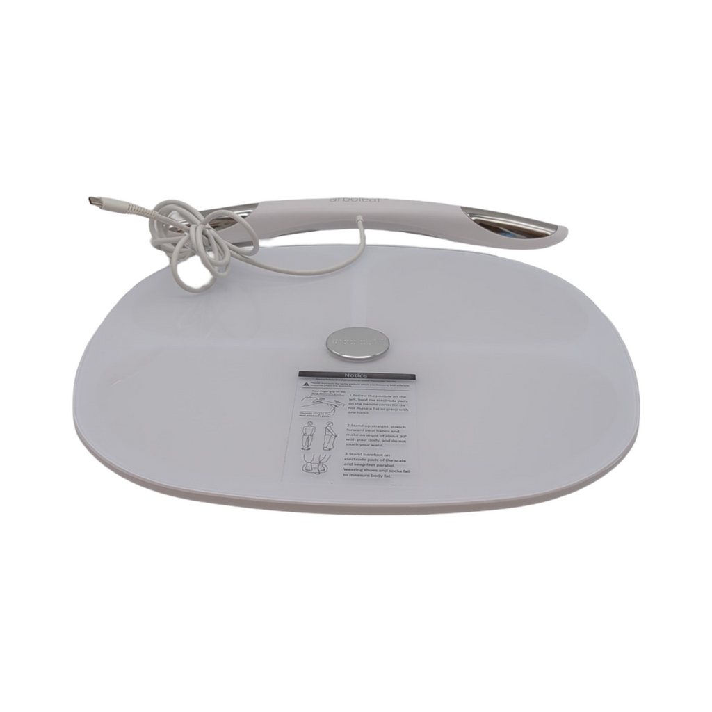 arboleaf CS10A Körperfettwaage mit Hand Sensoren Muskelmasse Analyse