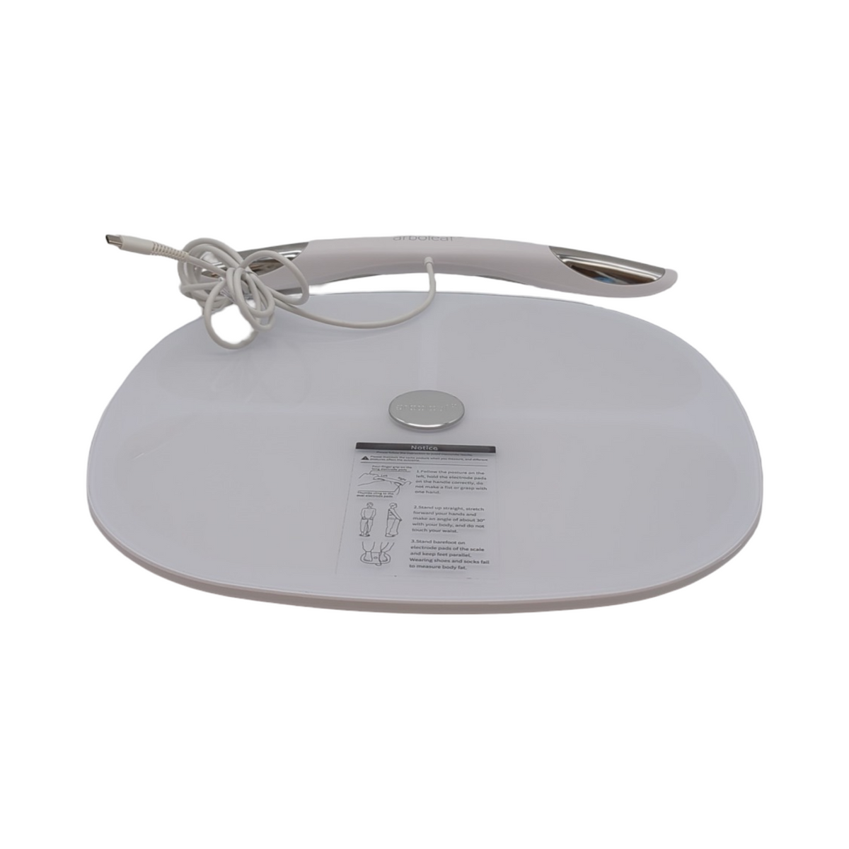 arboleaf CS10A Körperfettwaage mit Hand Sensoren Muskelmasse Analyse