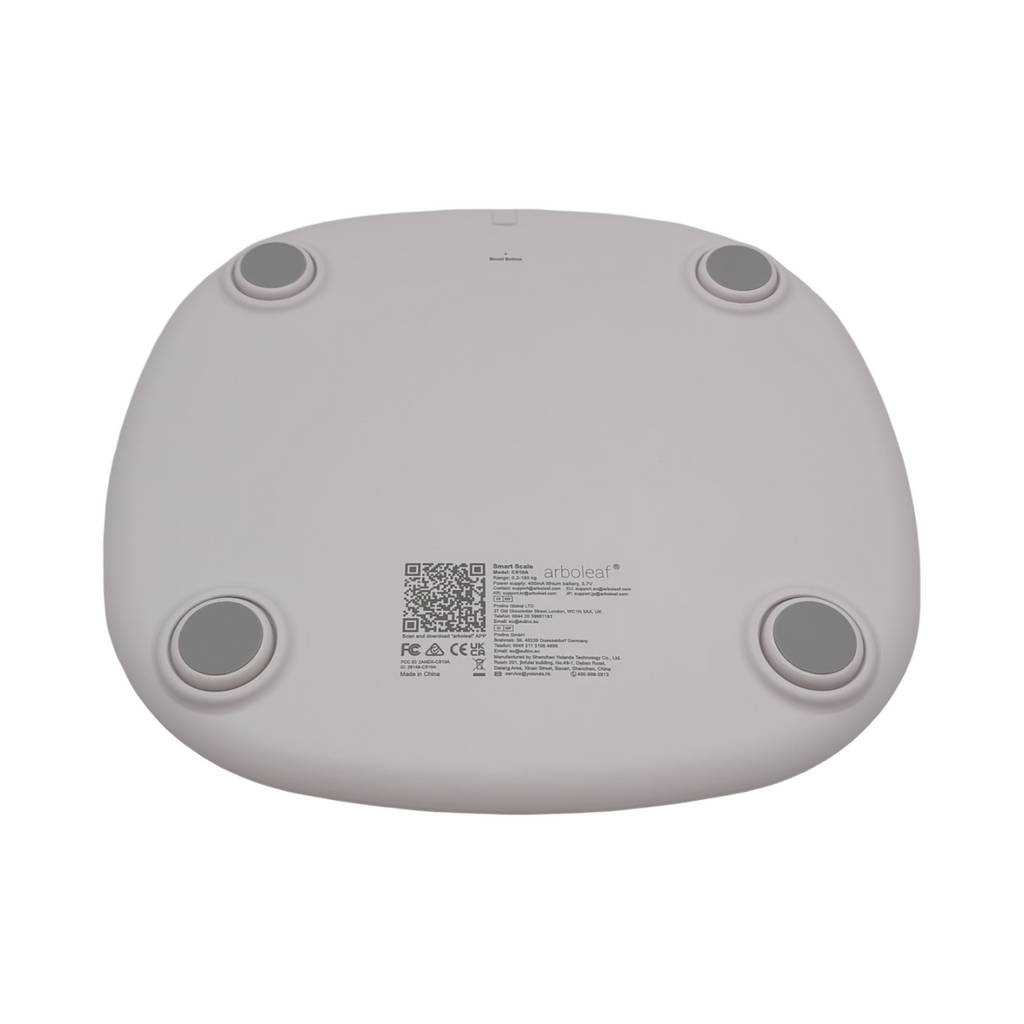 arboleaf CS10A Körperfettwaage mit Hand Sensoren Muskelmasse Analyse