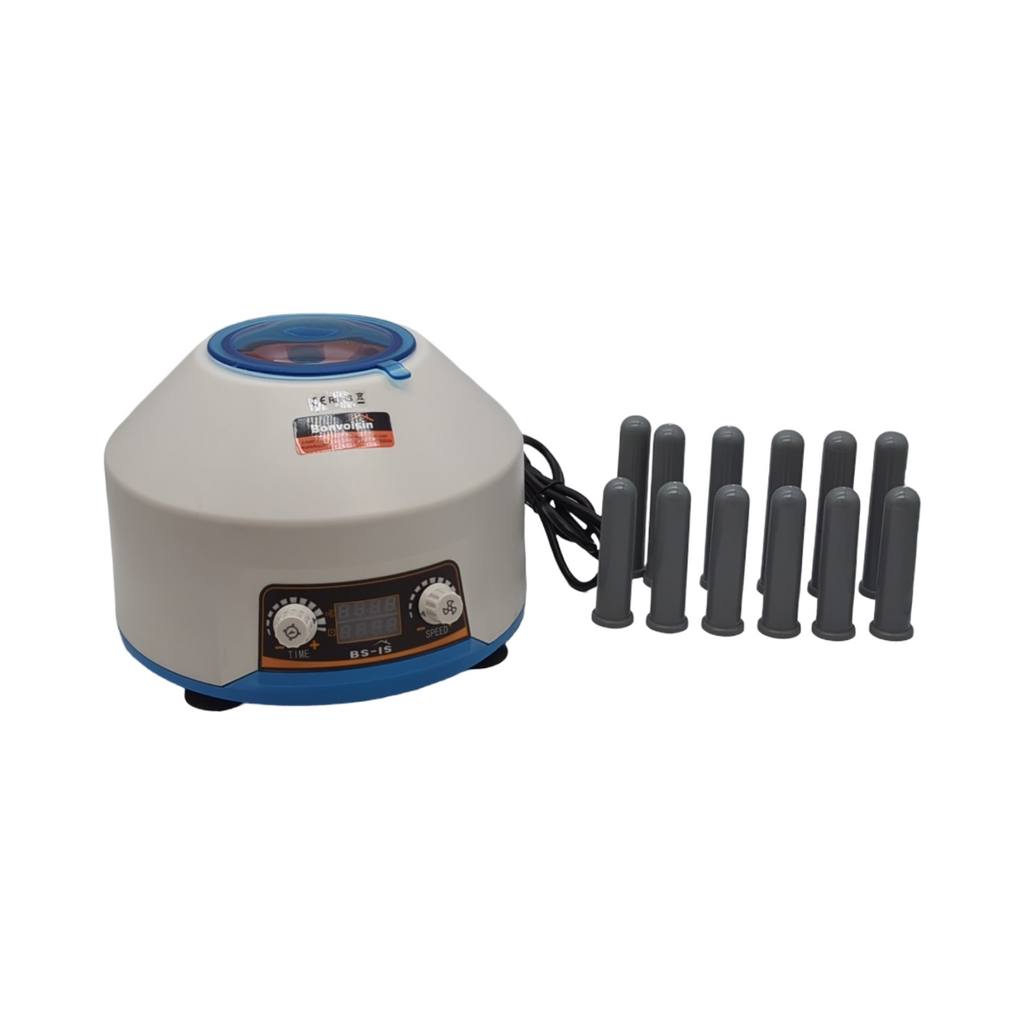 Bonvoisin Zentrifuge 15mlx6 LED Display 4000rpm 100min Timer niedrige Vibration transparenter Deckel