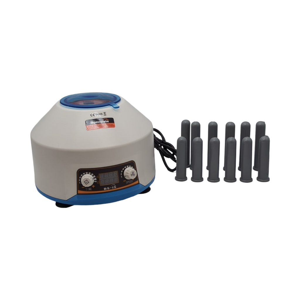 Bonvoisin Zentrifuge 15mlx6 LED Display 4000rpm 100min Timer niedrige Vibration transparenter Deckel