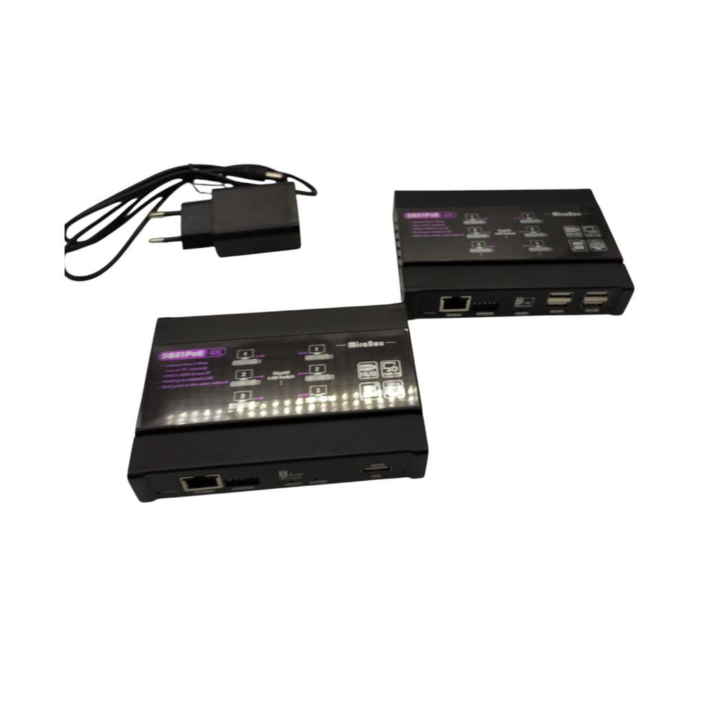 Mirabox USB KVM HDMI 4K Verlängerung über Cat5e/6 Kabel bis 100 m