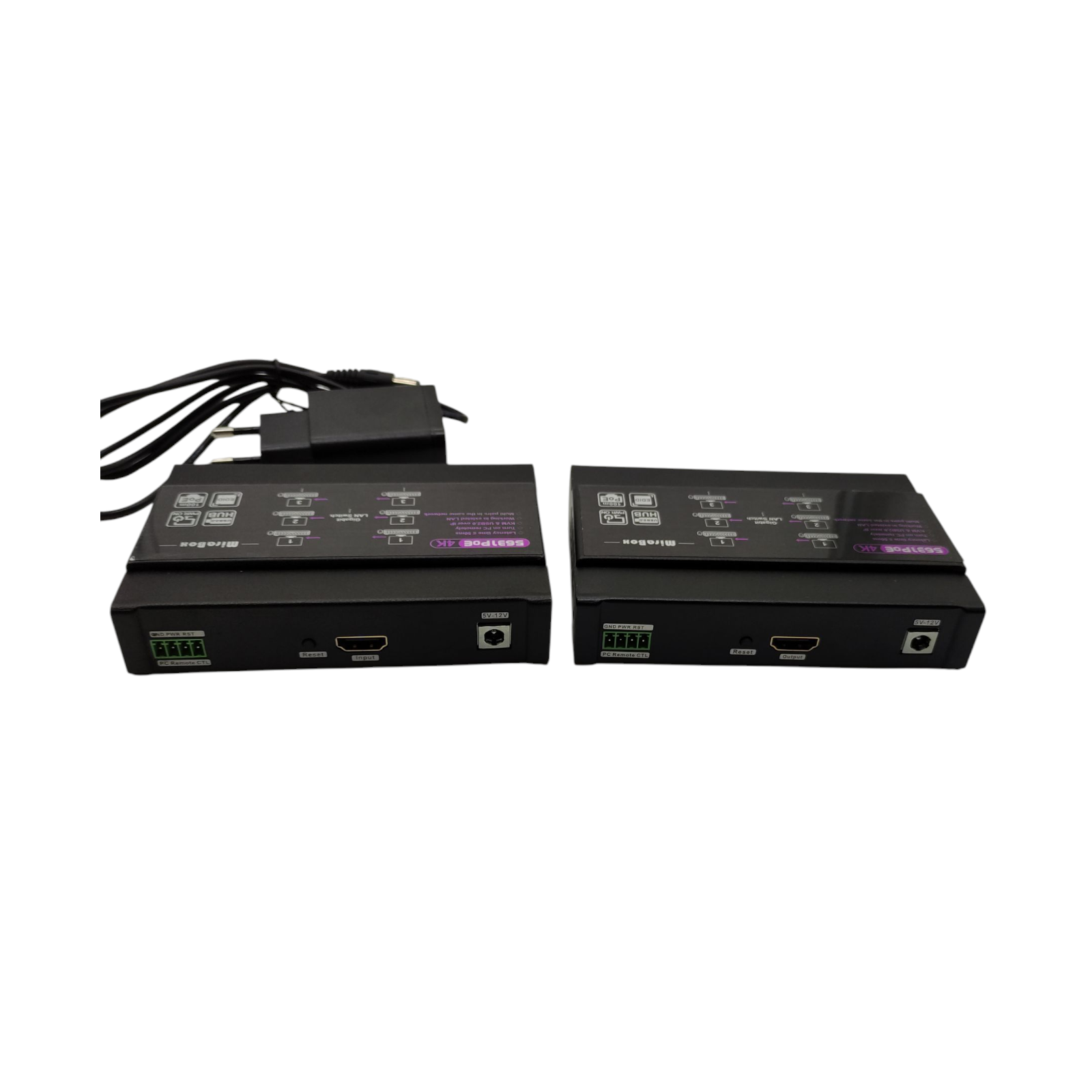 Mirabox USB KVM HDMI 4K Verlängerung über Cat5e/6 Kabel bis 100 m