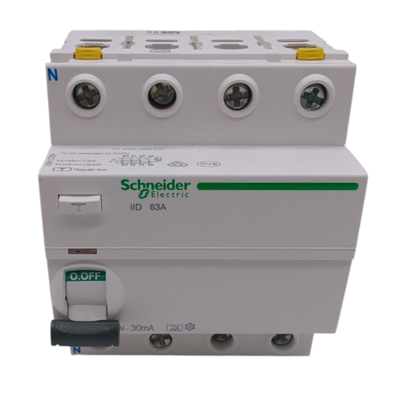 Schutzabschaltvorrichtung Schneider Electric Acti9 IID 63A 30mA Typ A 4-polig A9Z1463