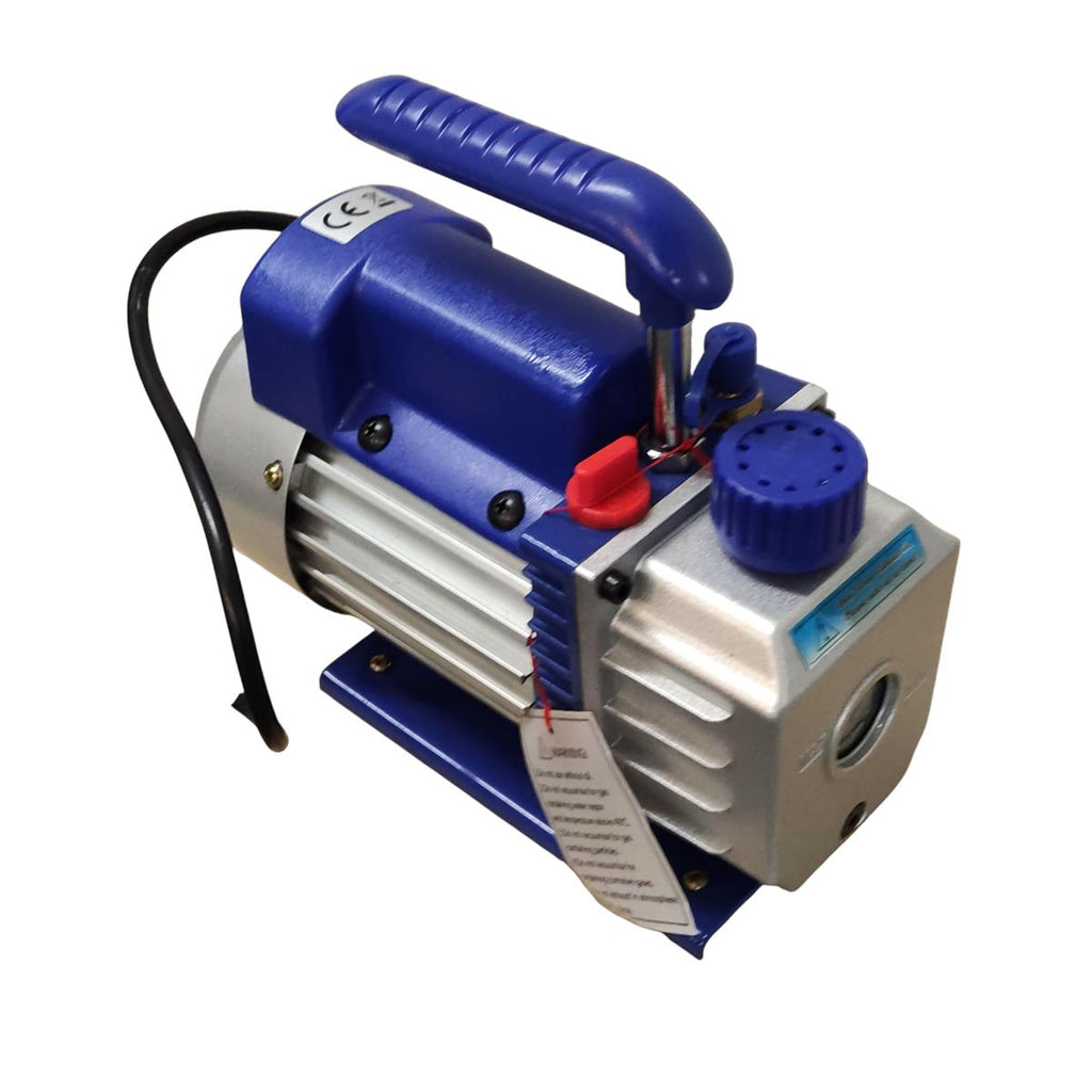VEVOR Vakuumpumpe 3CFM 1/4HP 220V einstufig 2-Wege Unterdruckpumpe für Klimaanlagen