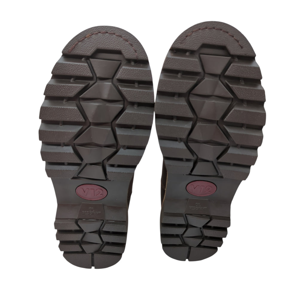V12 Herren Rawhide Chelsea-Stiefel braun Größe 46 EU 11 UK