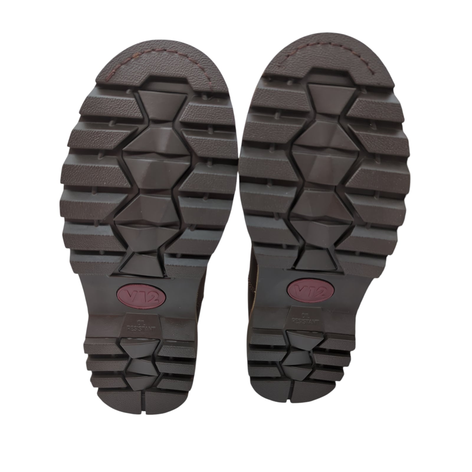 V12 Herren Rawhide Chelsea-Stiefel braun Größe 46 EU 11 UK