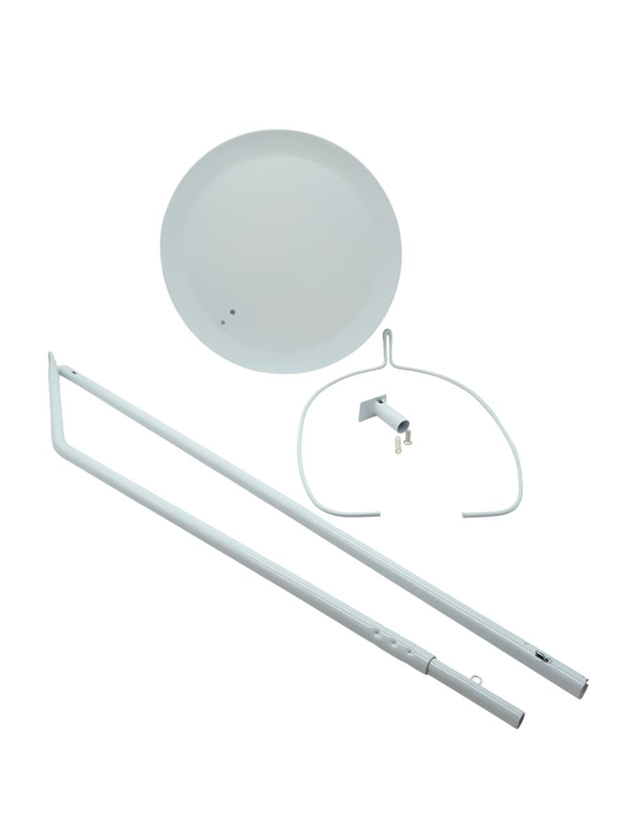 reer Himmelstütze Babybett Pfeil Bar Baldachinstütze Weiß 150 cm