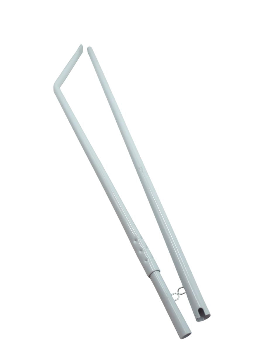 reer Himmelstütze Babybett Pfeil Bar Baldachinstütze Weiß 150 cm