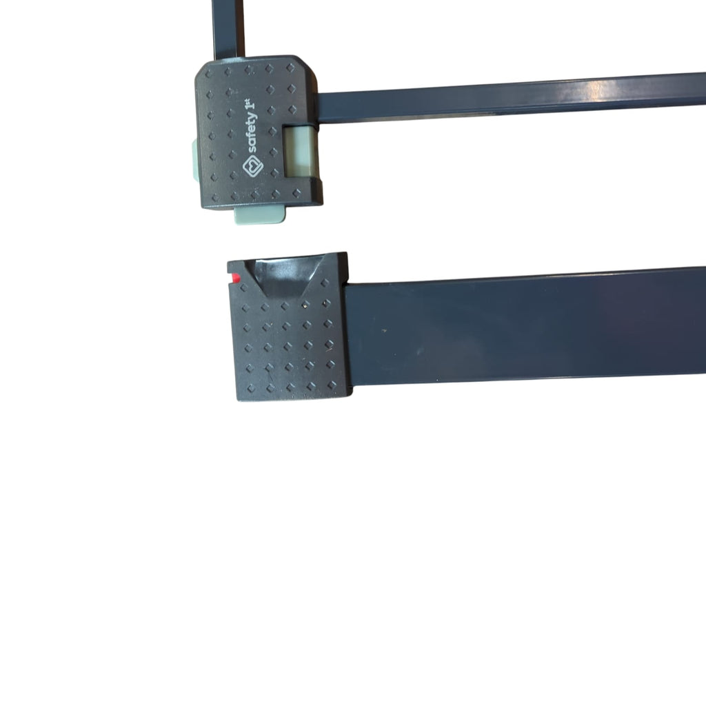Safety 1st Easy Close ausziehbares Schutzgitter Klemmgitter Treppe grau