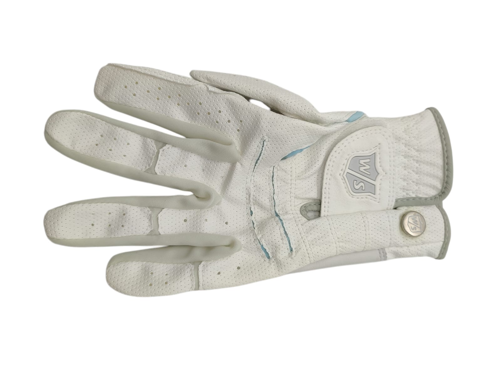 Wilson Golf WGJA00101M Golfhandschuhe Damen Weiß Größe M
