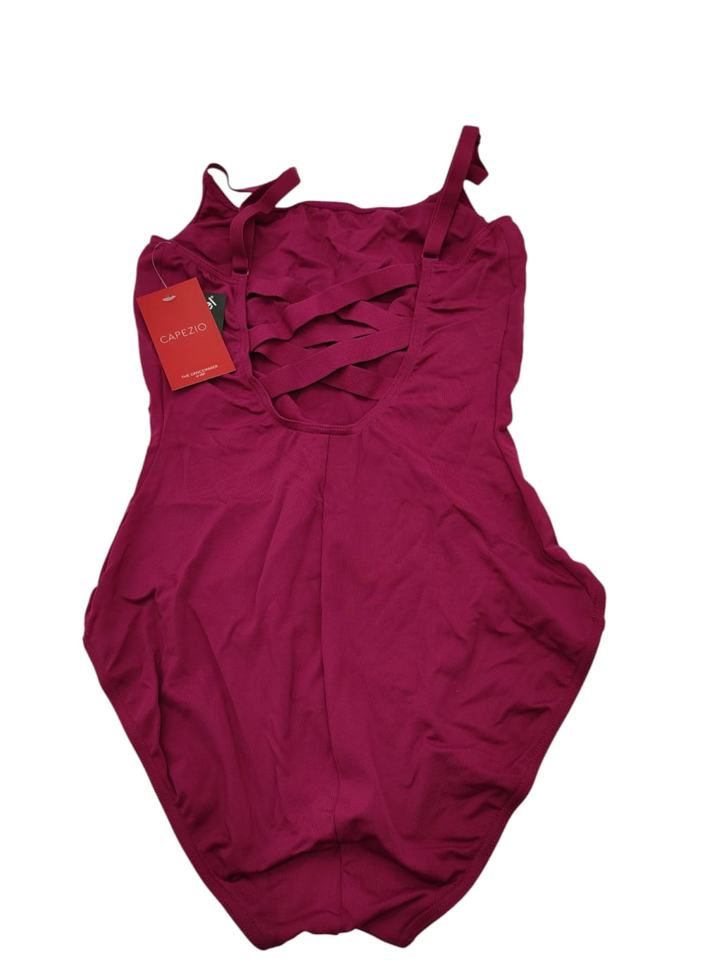 Capezio 126 Gymnastikanzug X-Kreuzgurte Roseberry Größe L