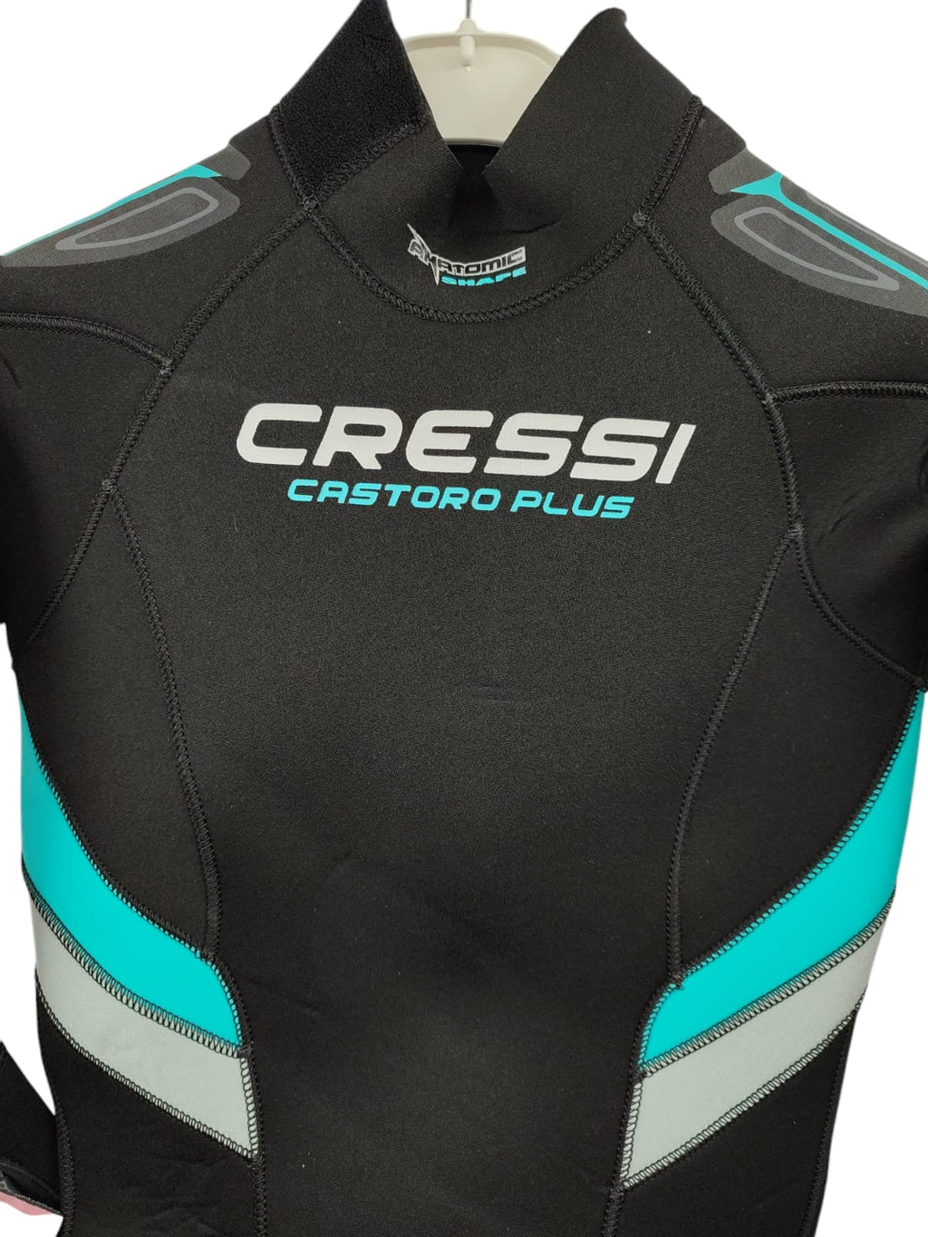 Cressi Castoro Lady Monopiece Tauchanzug 7 mm schwarz aquamarin XS
