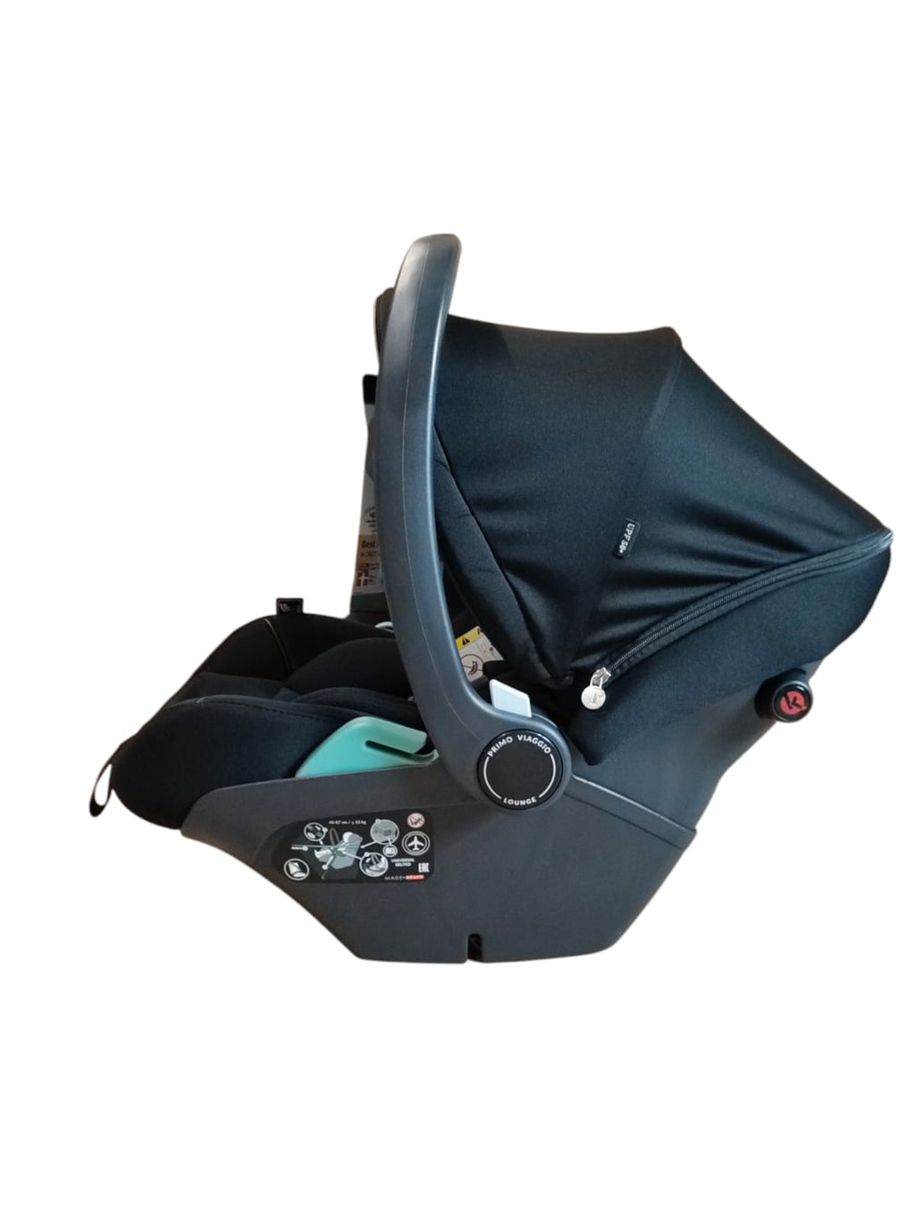 Peg Perego Primo Viaggio Lounge i-Size Babyschale ISOFIX Liegesitz R129/03