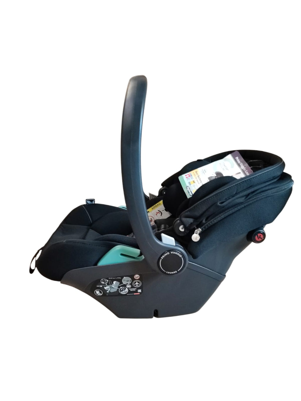 Peg Perego Primo Viaggio Lounge i-Size Babyschale ISOFIX Liegesitz R129/03