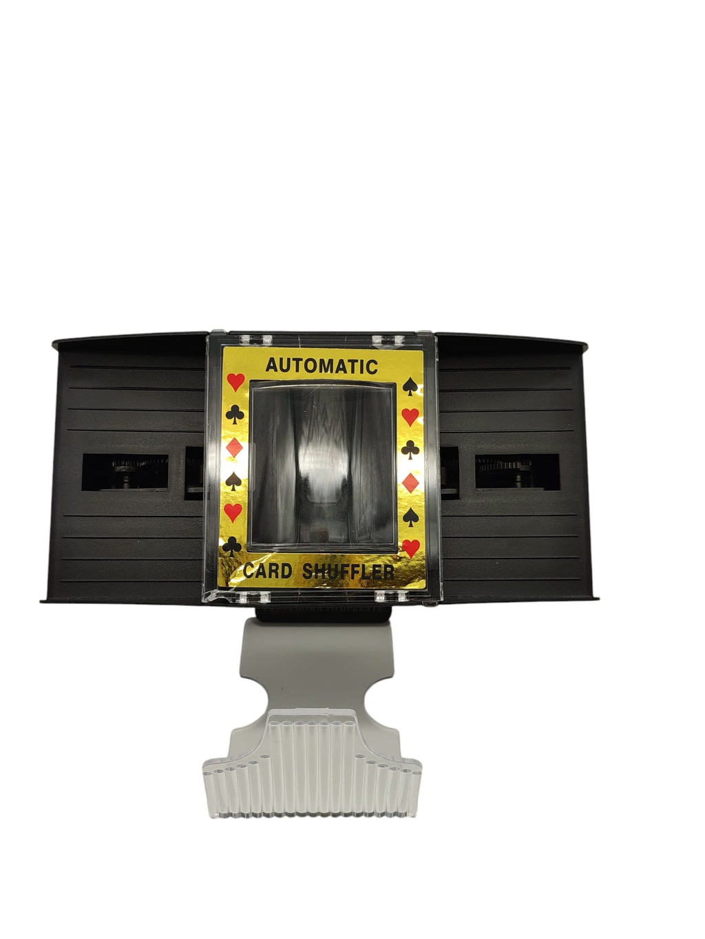 ZAKVOP Kartenmischmaschine elektrisch 2 Decks automatisch