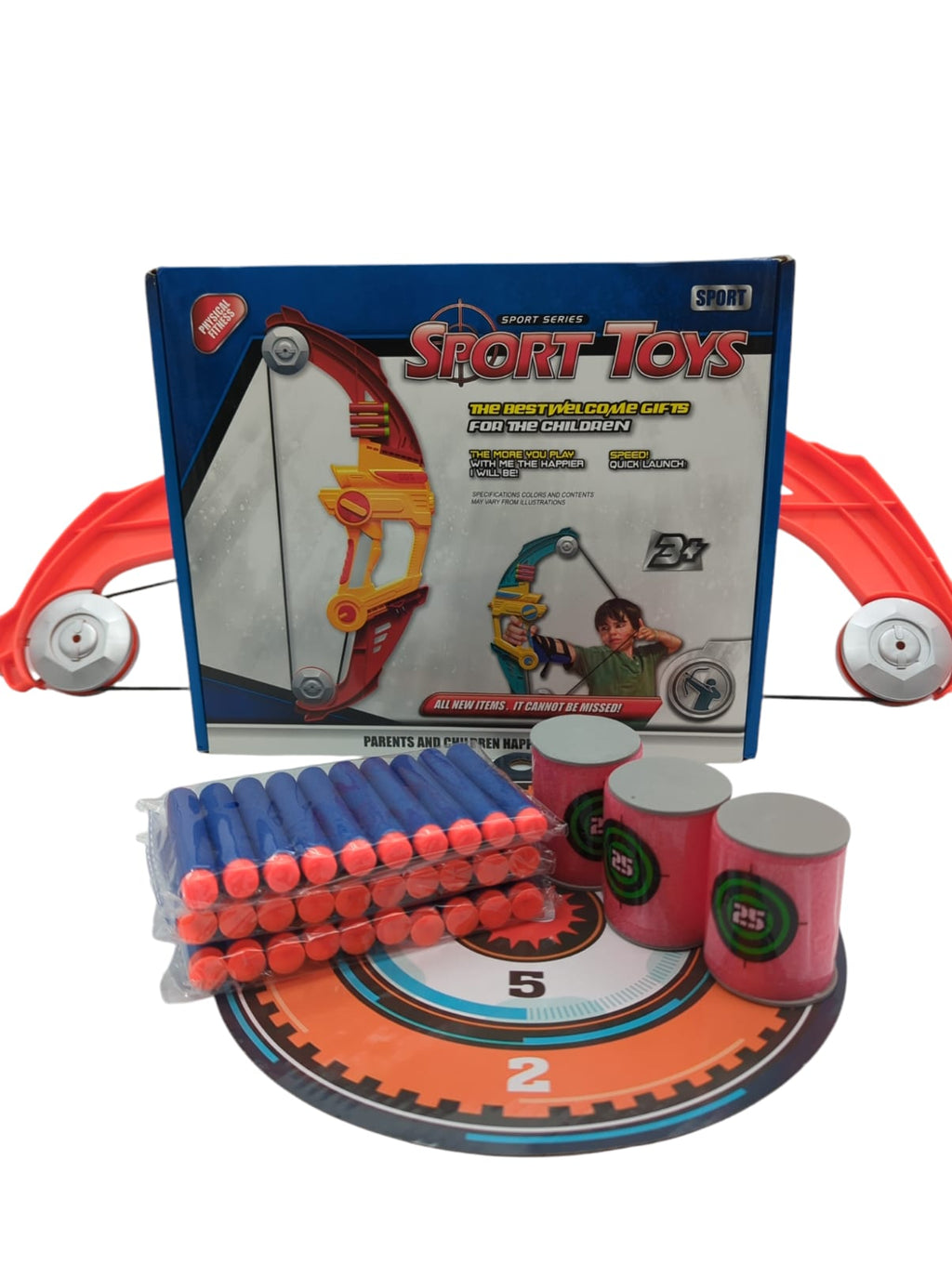 Kinder Bogenschießen Set Bogen Pfeilspielzeug 4–10 Jahre