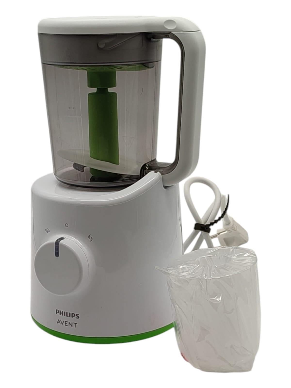Philips Avent 2-in-1 Babynahrungszubereiter Dampfgarer weiß (Modell SCF870/20)