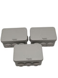 Schneider Electric Mureva BOX Verteilerkasten 3 Steckdosen 8x Ø20 mm