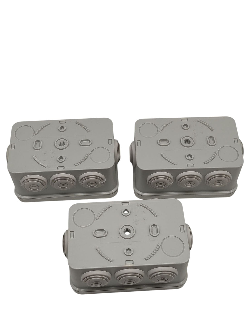 Schneider Electric Mureva BOX Verteilerkasten 3 Steckdosen 8x Ø20 mm