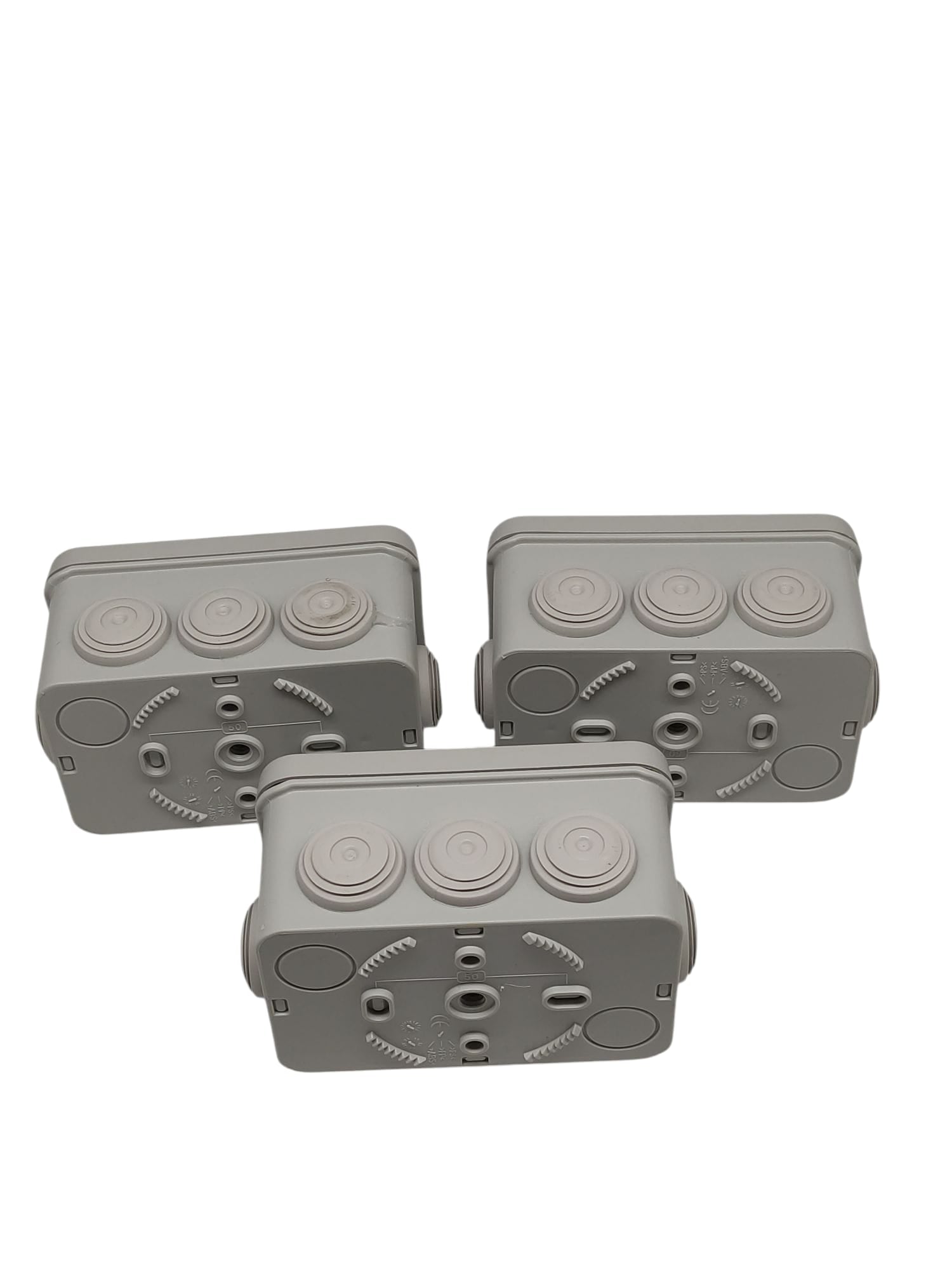 Schneider Electric Mureva BOX Verteilerkasten 3 Steckdosen 8x Ø20 mm
