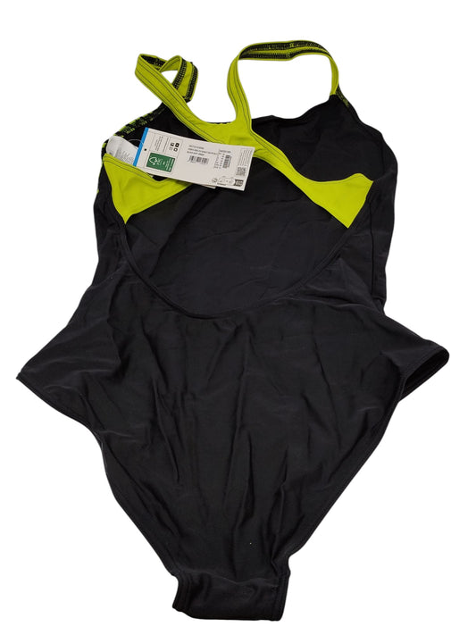 Arena Women's Dive Pro Back One Piece Badeanzug Schwarz-soft Grün 42 EU Arena Women's Dive Pro Back One Piece Badeanzug Schwarz-soft Grün 42 EU