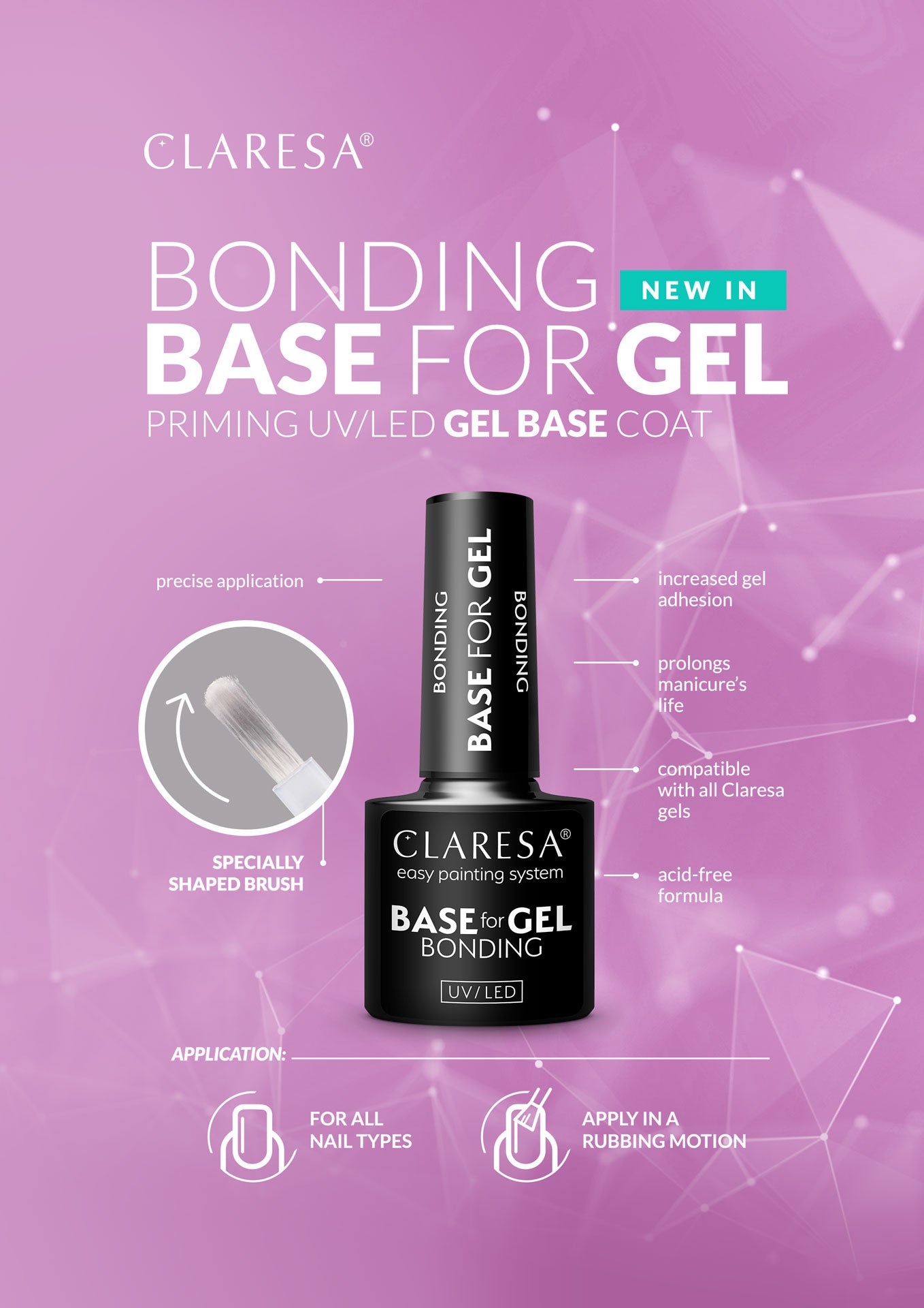 CLARESA Bonding Base Gel Haftgrundierung 5 g säurefrei