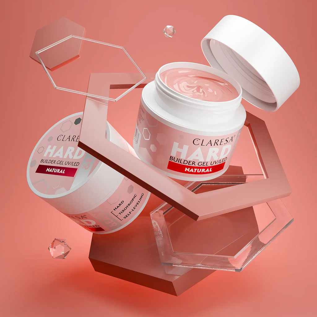 CLARESA HARD&EASY Builder Gel Aufbaugel Natural 12 g