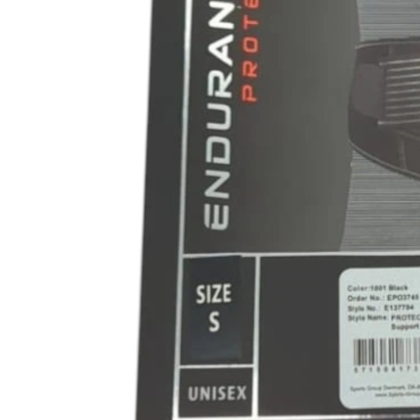 Endurance Protech Rückenbandage Schwarz Größe S