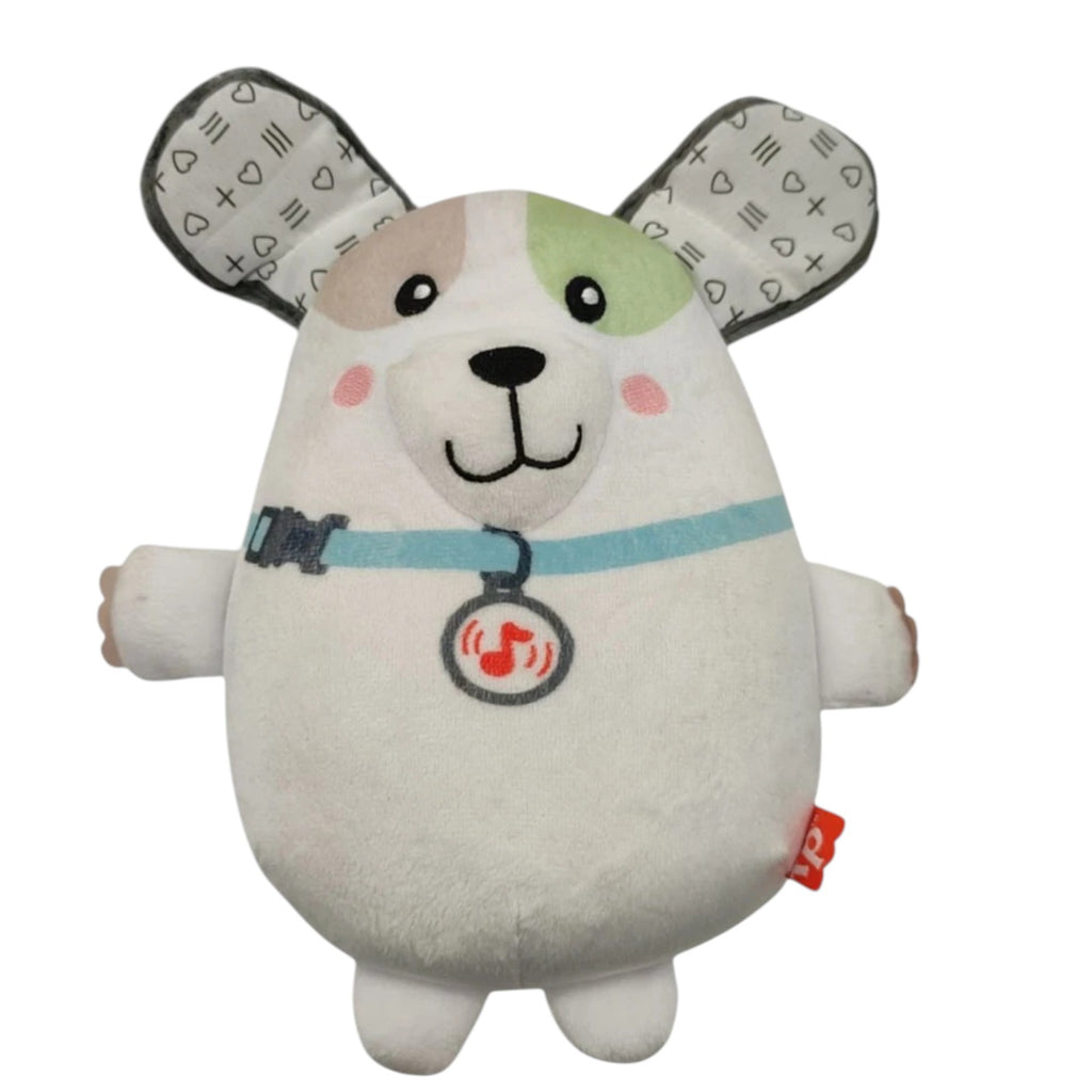 Fisher-Price Schlummer Hündchen Plüsch Spieluhr Baby tragbar