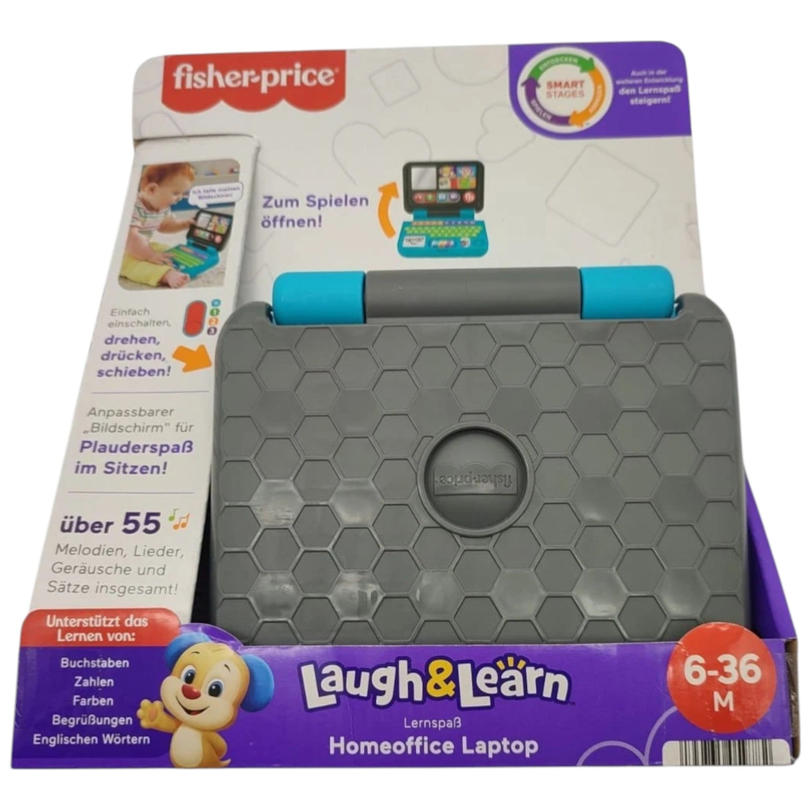 Fisher-Price Lernspaß Homeoffice Laptop