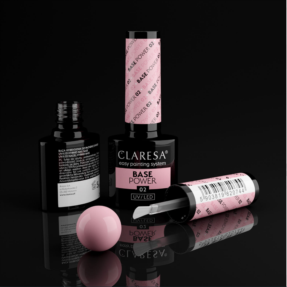 CLARESA Power Base 02  /  5 g, Selbstnivellierend