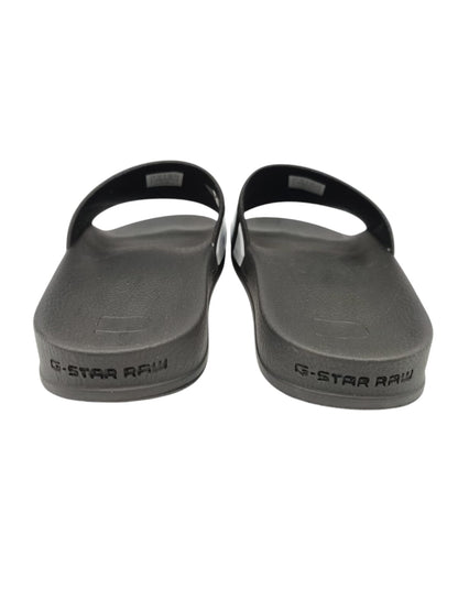 G-Star Herren Sandale Cart slide II schwarz/weiß 44