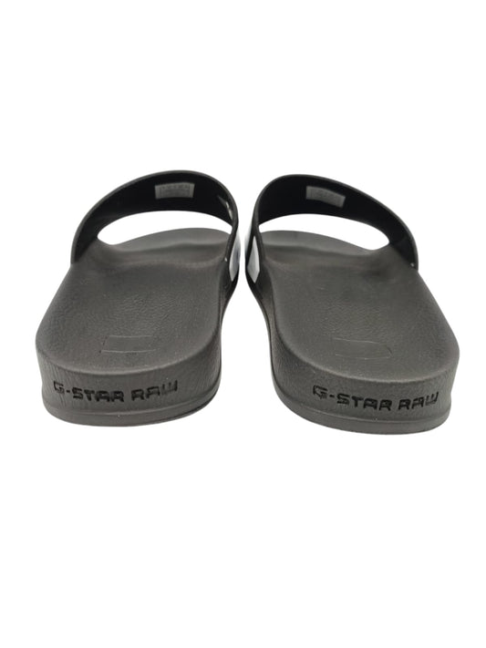 G-Star Herren Sandale Cart slide II schwarz/weiß 44