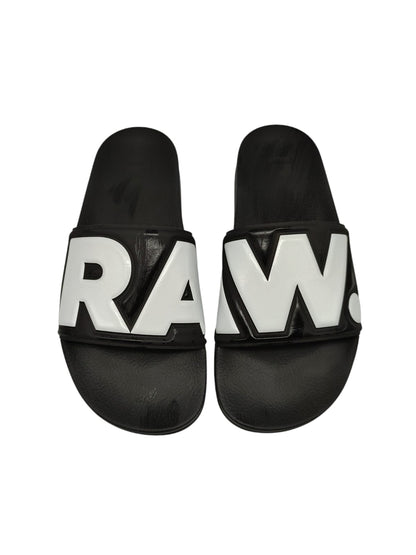 G-Star Herren Sandale Cart slide II schwarz/weiß 44