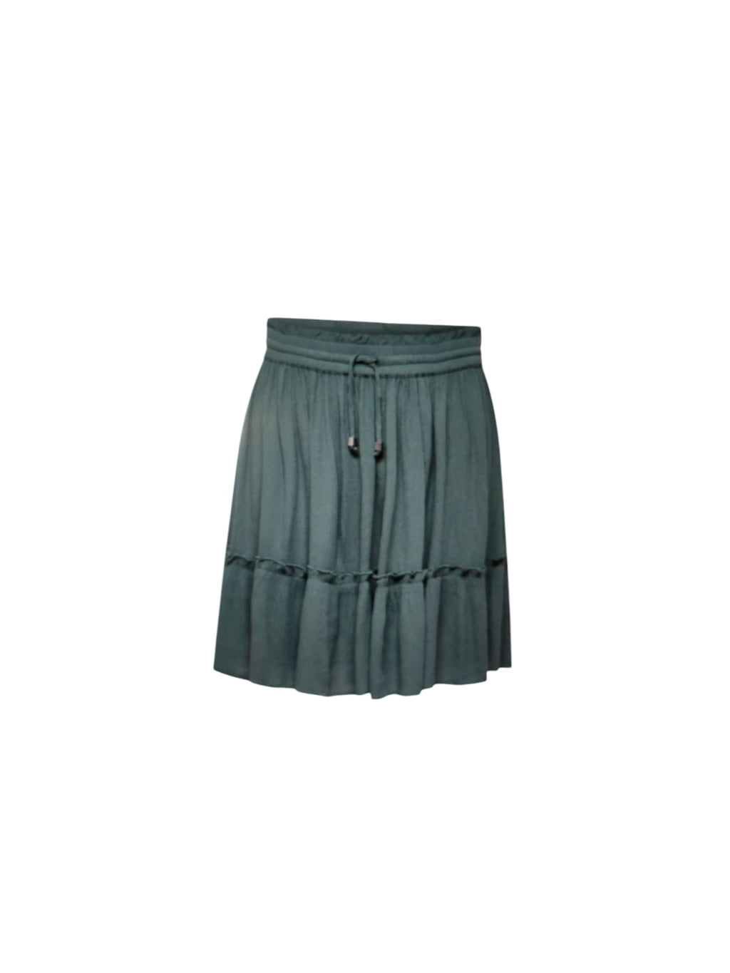 ONLY Damen Mini Volant Rock A-Linie Chiffon XS
