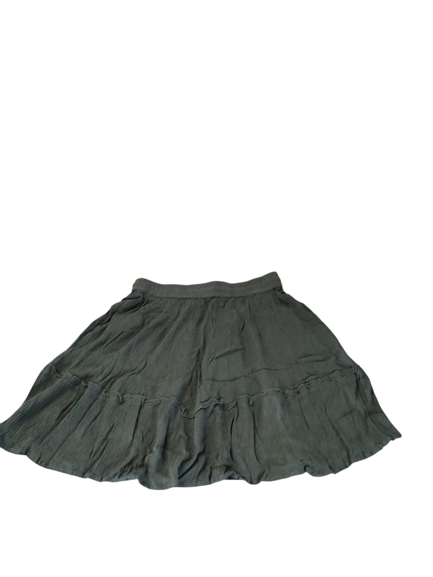 ONLY Damen Mini Volant Rock A-Linie Chiffon XS