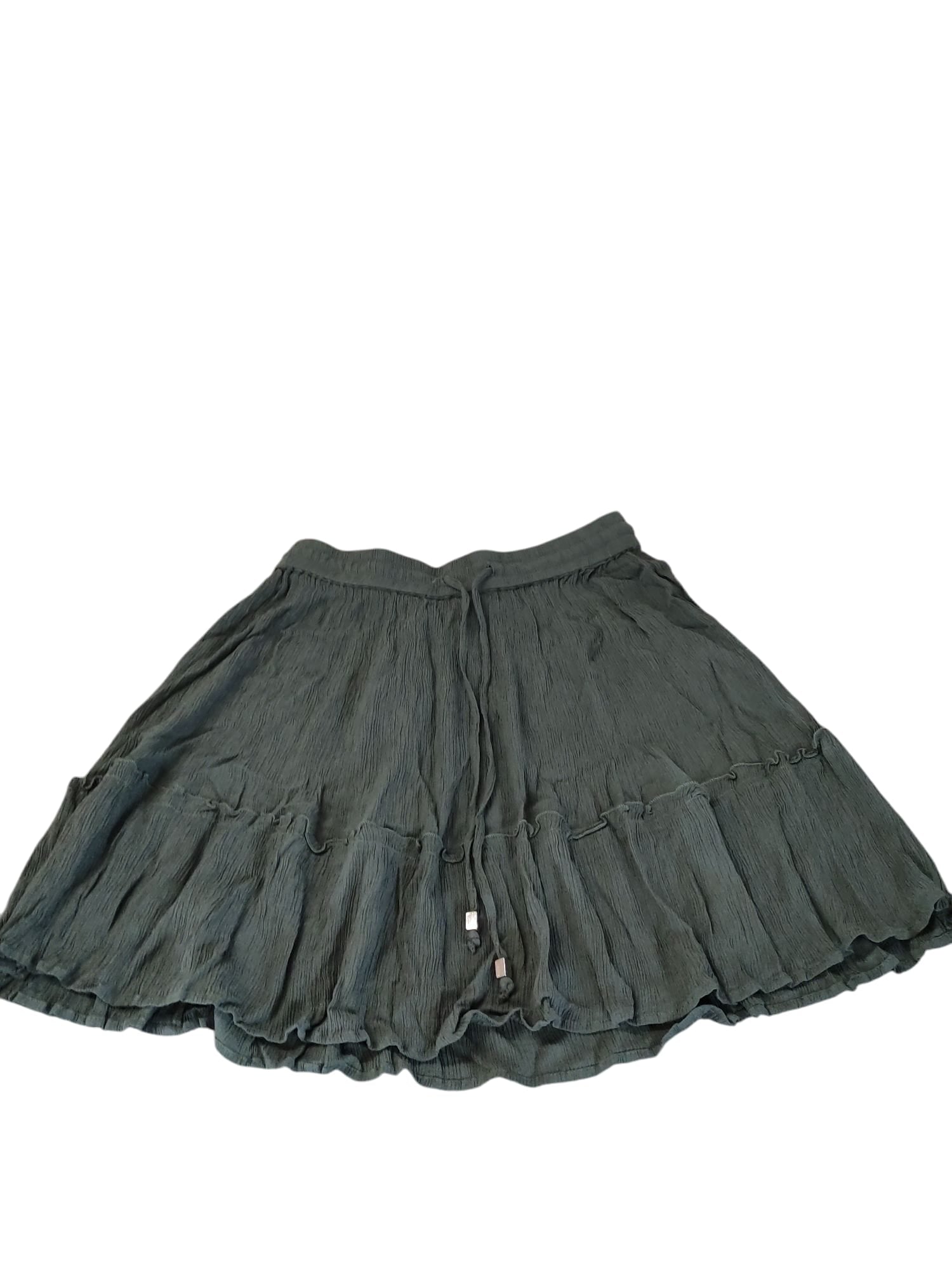 ONLY Damen Mini Volant Rock A-Linie Chiffon XS