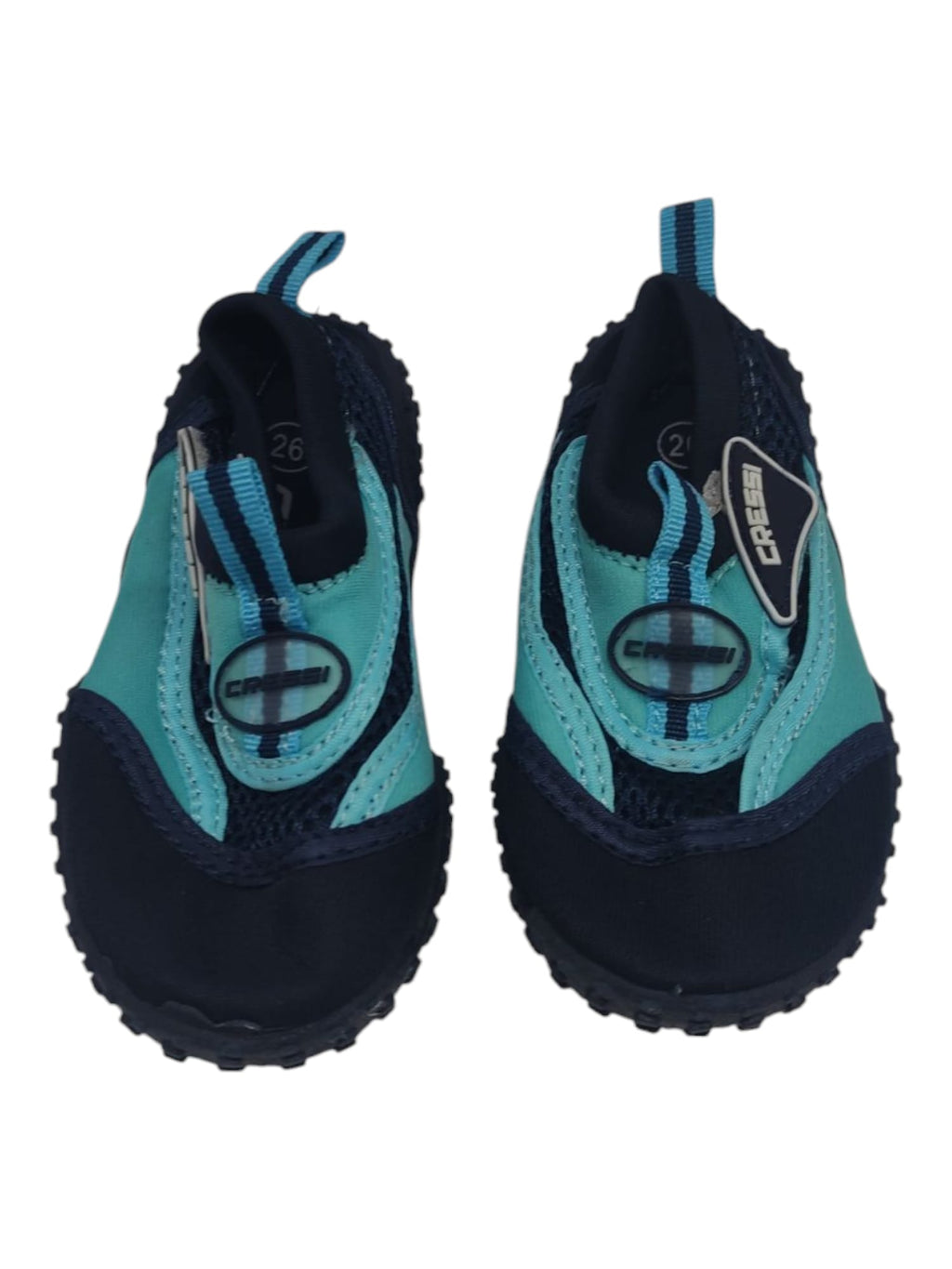 Cressi Coral Junior Water Shoes Aqua Shoes Girls Size 26 Blue Light Blue