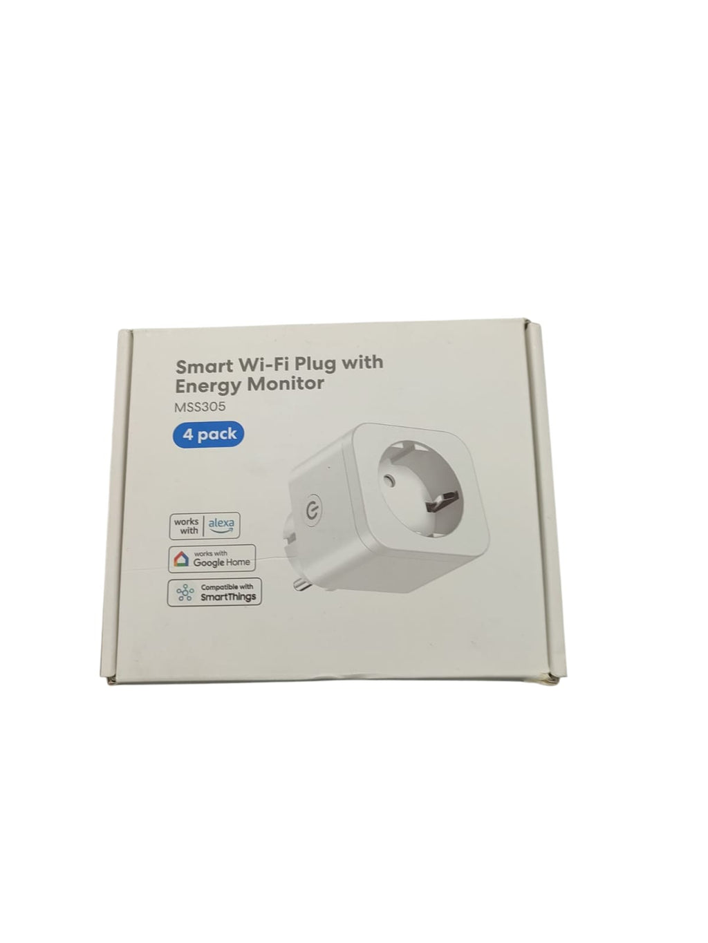 Meross WLAN-Steckdose 16 A Intelligente Bluetooth-Steckdose mit Sprachsteuerung