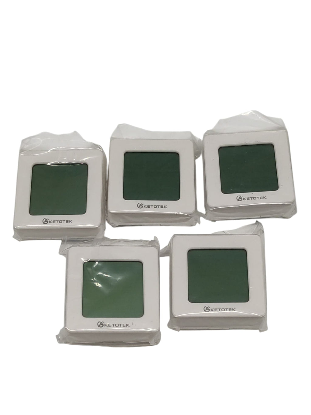 KETOTEK Mini Hygrometer Thermometer 5er Set